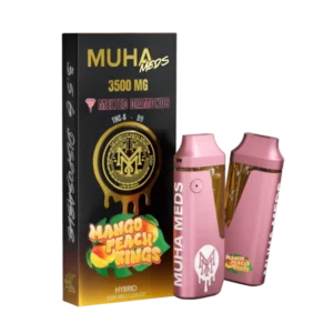 Alternative view of Muha Meds Mango Peach: Premium Cannabis Vape for Flavor & Potency
