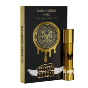 Alternative view of God's Gift Vape Cartridge: Premium THC Oil for a Heavenly Experience