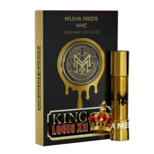 Alternative view of King Louis XIII Cartridge 1000mg - Premium THC Distillate for Ultimate Relaxation