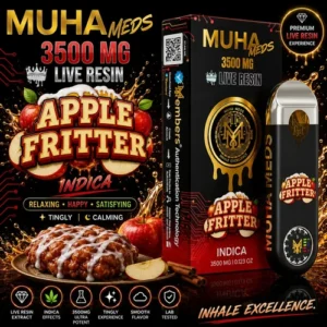 Muha Meds Apple Fritter Melted Diamonds All-In-One – 3.5 Gram