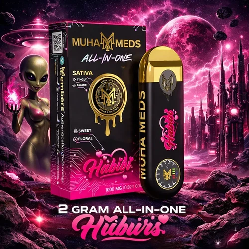 Muha Meds — Gen 3 All-In-One 2 Gram (5-Pack)