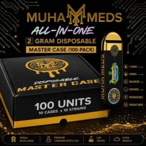 Muha Meds Gen 3 All-In-One 2 Gram Disposable – 100 Pack