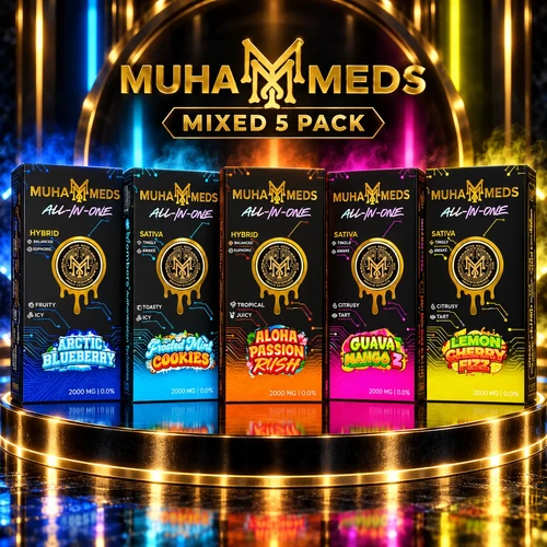 Muha Meds Blue Slushie — 2G Melted Diamonds Disposable