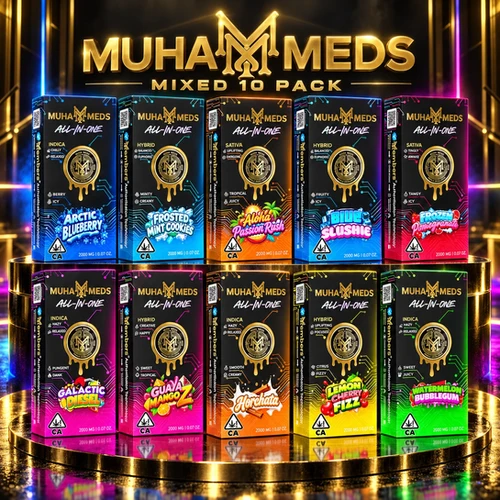 Muha Meds Blue Slushie — 2G Melted Diamonds Disposable