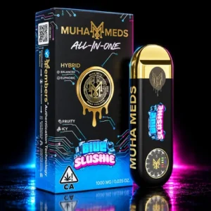 Muha Meds Blue Slushie — 2G Melted Diamonds Disposable