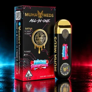 Muha Meds — Frozen Pomegranate — 2G Melted Diamonds Disposable