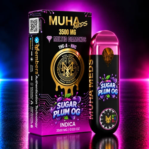 Muha Meds Melted Diamonds 5 Pack All-In-One – 3.5 Gram