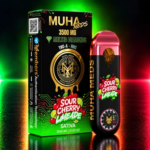 Muha Meds Melted Diamonds 5 Pack All-In-One – 3.5 Gram