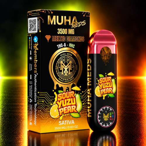 Muha Meds Melted Diamonds 5 Pack All-In-One – 3.5 Gram