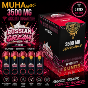 Muha Meds Russian Cream All-In-One - 3.5 Gram