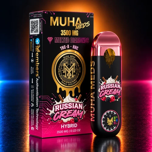Muha Meds Russian Cream All-In-One - 3.5 Gram